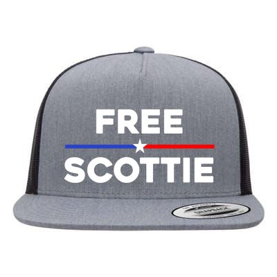 Free Scottie Mugshot Flat Bill Trucker Hat