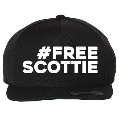 Free Scottie Mugshot Wool Snapback Cap