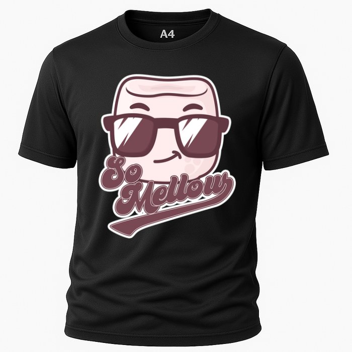 Funny So Mellow Cool Marshmallow Cooling Performance Crew T-Shirt