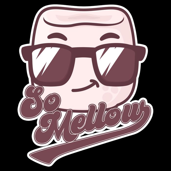 Funny So Mellow Cool Marshmallow Cooling Performance Crew T-Shirt