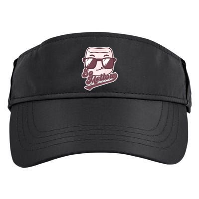 Funny So Mellow Cool Marshmallow Adult Drive Performance Visor