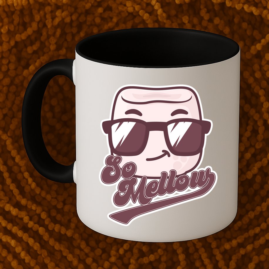 Funny So Mellow Cool Marshmallow Mug