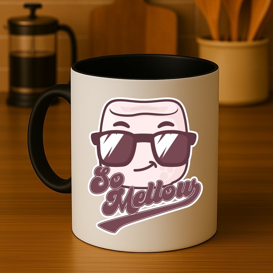 Funny So Mellow Cool Marshmallow Mug