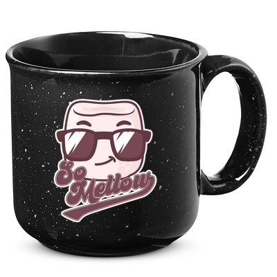 Funny So Mellow Cool Marshmallow 15oz Campfire Ceramic Mug