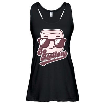Funny So Mellow Cool Marshmallow Ladies Essential Flowy Tank