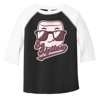Funny So Mellow Cool Marshmallow Toddler Fine Jersey T-Shirt