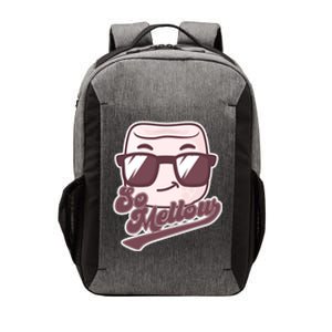 Funny So Mellow Cool Marshmallow Vector Backpack