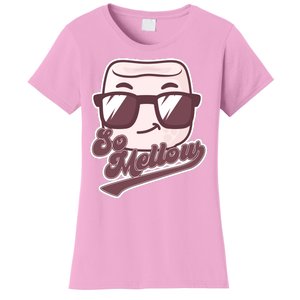 Funny So Mellow Cool Marshmallow Women's T-Shirt