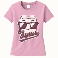 Funny So Mellow Cool Marshmallow Womens T-Shirt