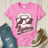 Funny So Mellow Cool Marshmallow Womens T-Shirt