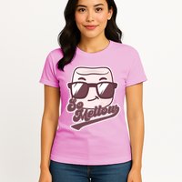 Funny So Mellow Cool Marshmallow Womens T-Shirt