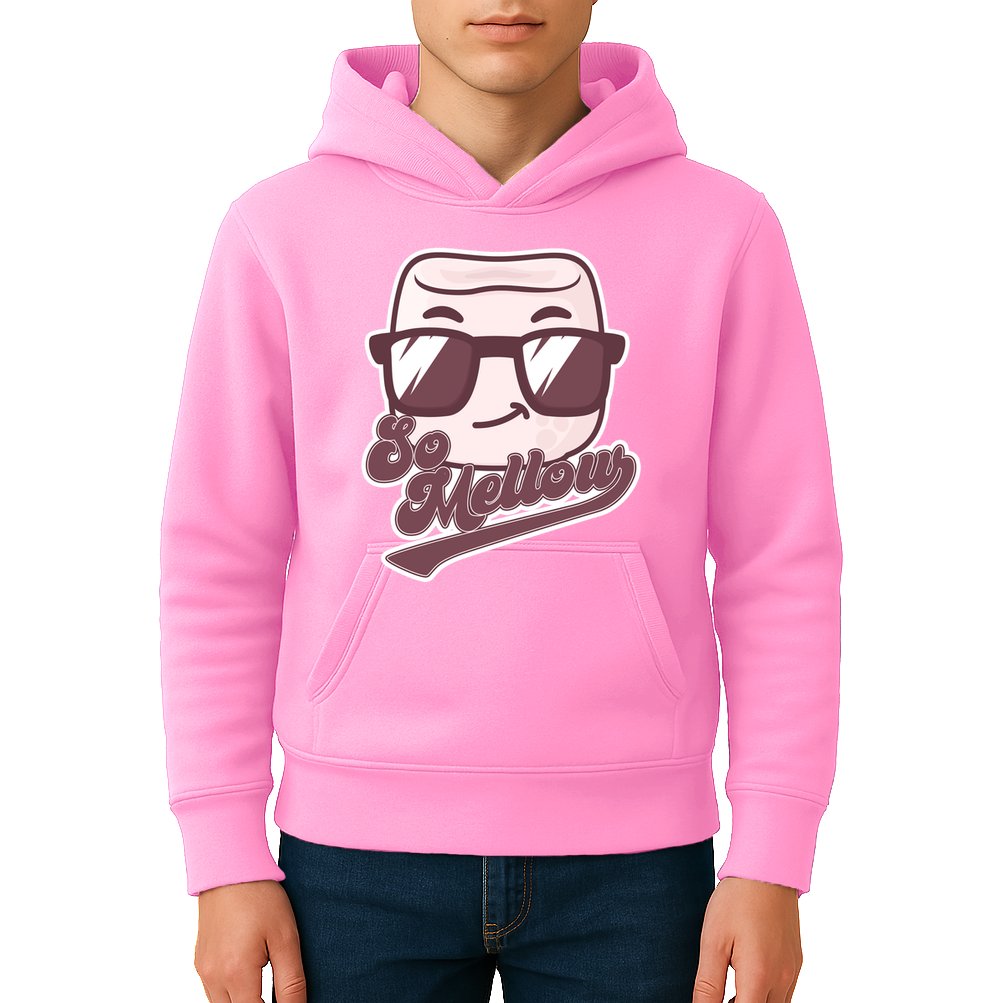 Funny So Mellow Cool Marshmallow Kids Hoodie
