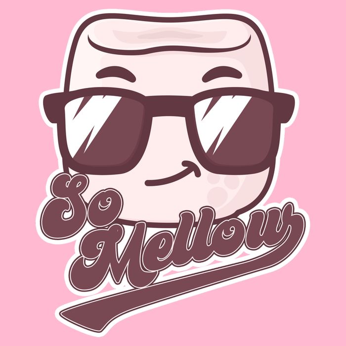 Funny So Mellow Cool Marshmallow Kids Hoodie