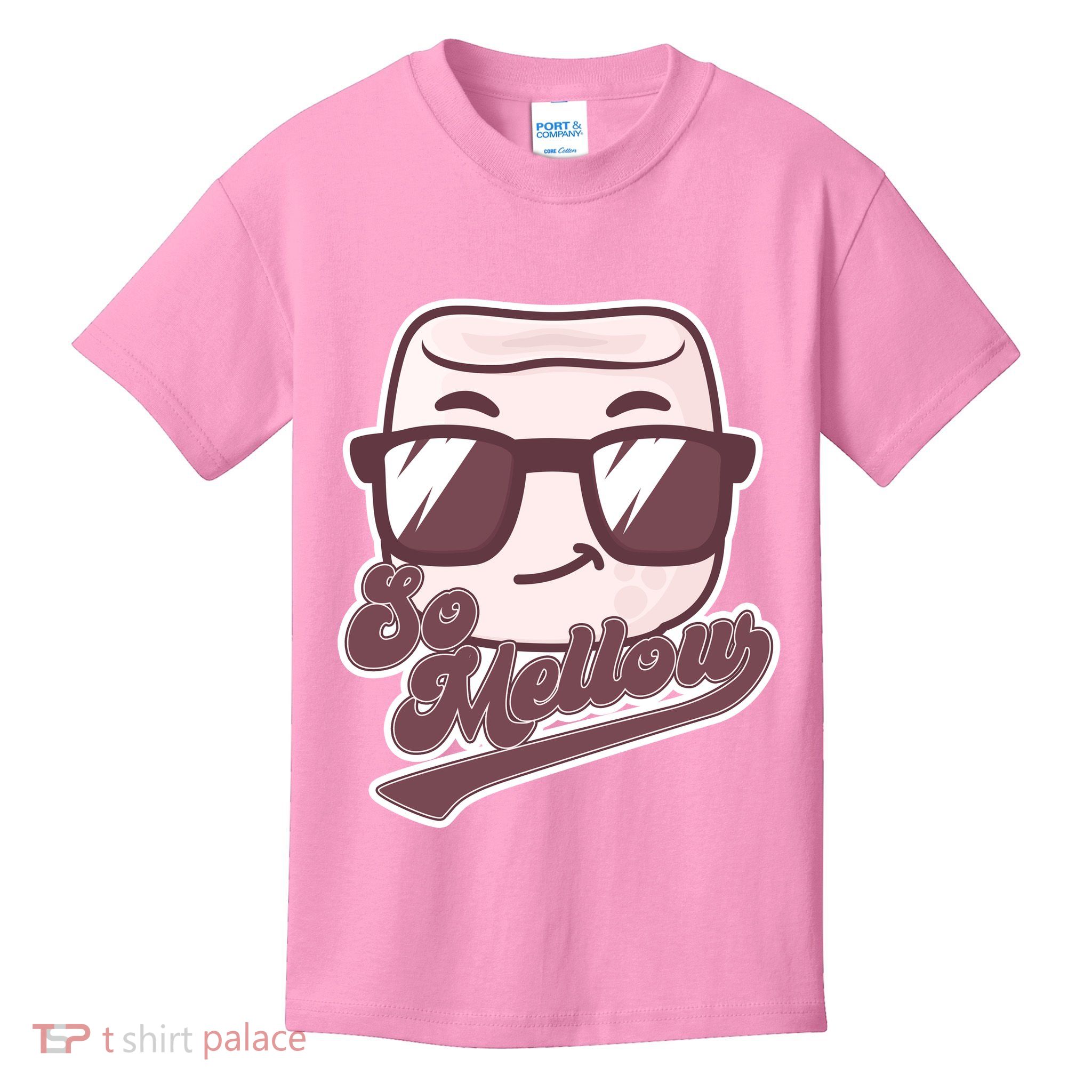 Funny So Mellow Cool Marshmallow Kids T-Shirt