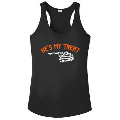 Funny Shes My Trick Hes My Treat Halloween Couple Matching Gift Ladies PosiCharge Competitor Racerback Tank