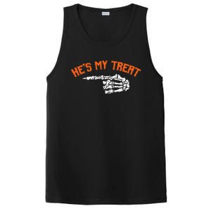 Funny Shes My Trick Hes My Treat Halloween Couple Matching Gift PosiCharge Competitor Tank