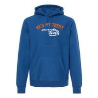 Funny Shes My Trick Hes My Treat Halloween Couple Matching Gift Premium Hoodie