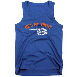 Funny Shes My Trick Hes My Treat Halloween Couple Matching Gift Tank Top