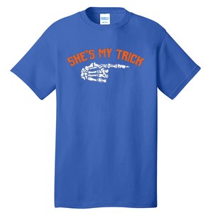 Funny Shes My Trick Hes My Treat Halloween Couple Matching Tall T-Shirt