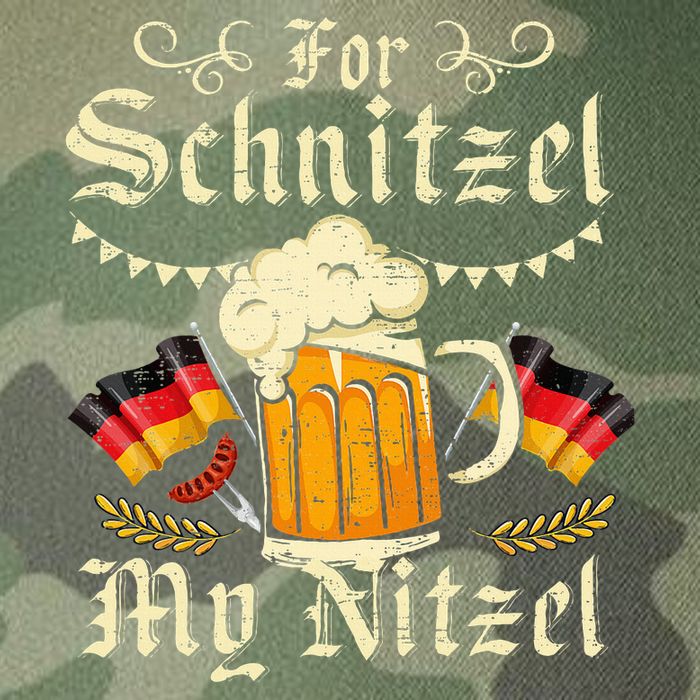 For Schnitzel My Nitzel Funny Oktoberfest Legacy Tie Dye Trucker Hat