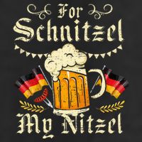 For Schnitzel My Nitzel Funny Oktoberfest Cool Comfort Performance Bucket Hat