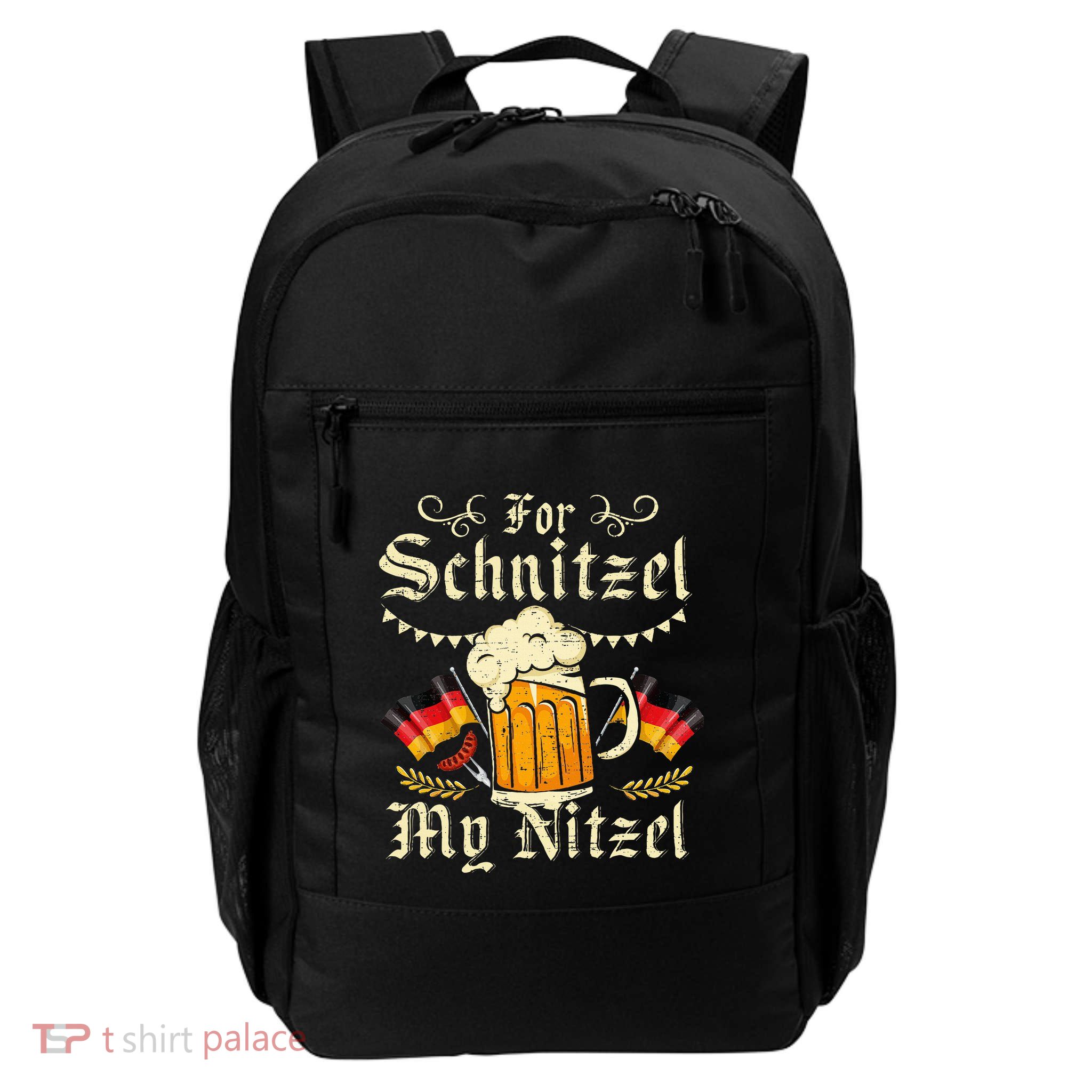 For Schnitzel My Nitzel Funny Oktoberfest Backpack