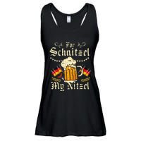 For Schnitzel My Nitzel Funny Oktoberfest Ladies Essential Flowy Tank