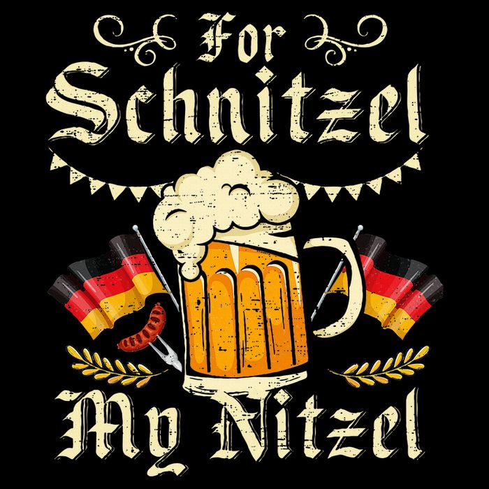 For Schnitzel My Nitzel Funny Oktoberfest Magnet