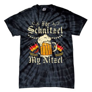 For Schnitzel My Nitzel Funny Oktoberfest Tie-Dye T-Shirt