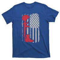 Fallen Soldier Memorial Day Salute Usa American Flag Gift T-Shirt