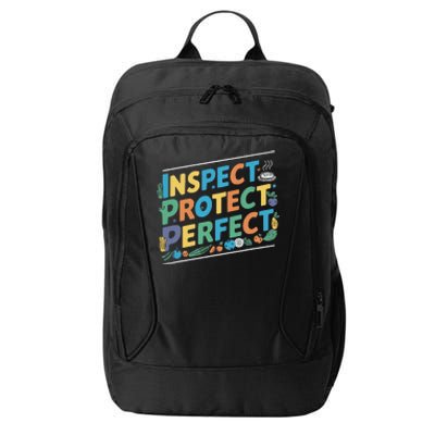 Food Safety Manager Proper Hygiene Job Profession City Backpack