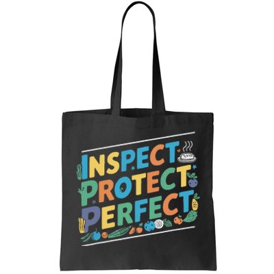 Food Safety Manager Proper Hygiene Job Profession Tote Bag