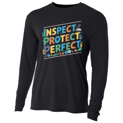 Food Safety Manager Proper Hygiene Job Profession Cooling Performance Long Sleeve Crew