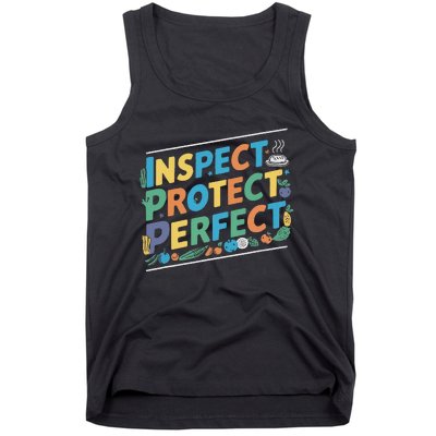 Food Safety Manager Proper Hygiene Job Profession Tank Top