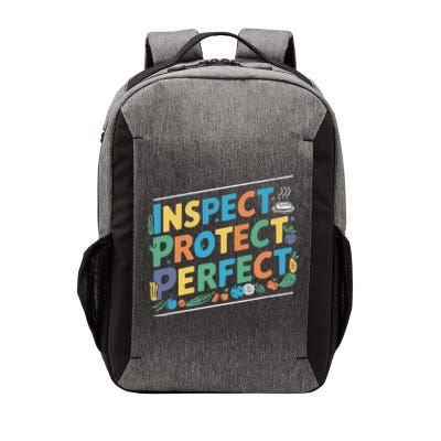 Food Safety Manager Proper Hygiene Job Profession Vector Backpack