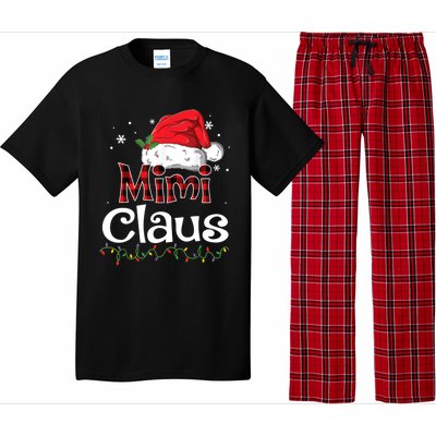 Funny Santa Mimi Claus Christmas Family Funny Gift Pajama Set