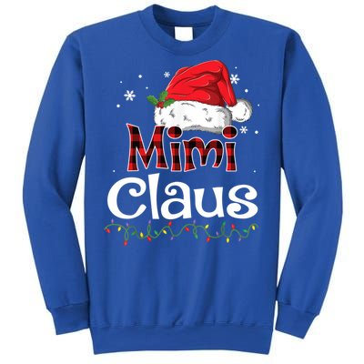 Funny Santa Mimi Claus Christmas Family Funny Gift Sweatshirt