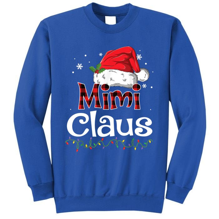 Funny Santa Mimi Claus Christmas Family Funny Gift Sweatshirt