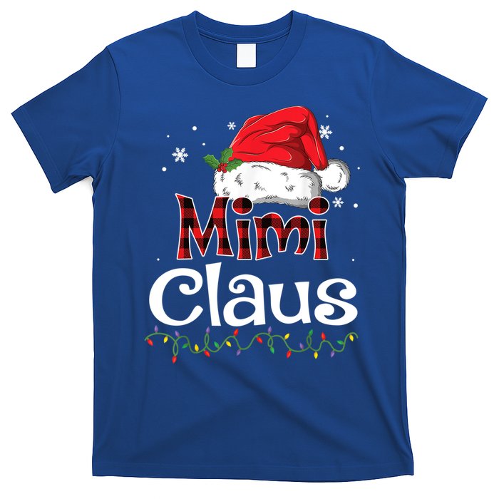 Funny Santa Mimi Claus Christmas Family Funny Gift T-Shirt