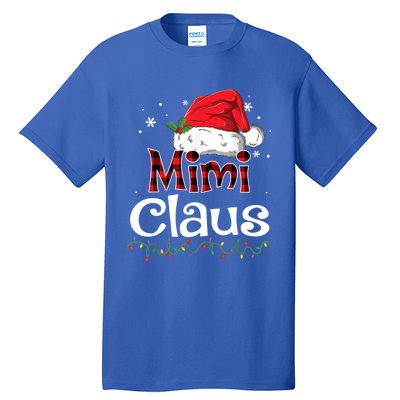 Funny Santa Mimi Claus Christmas Family Funny Gift Tall T-Shirt