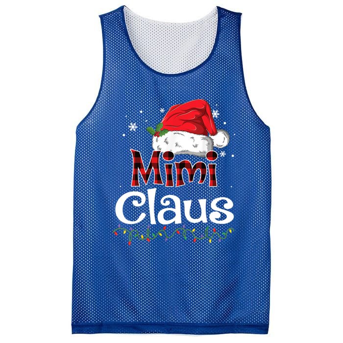 Funny Santa Mimi Claus Christmas Family Funny Gift Mesh Reversible Basketball Jersey Tank