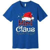 Funny Santa Mimi Claus Christmas Family Funny Gift Premium T-Shirt