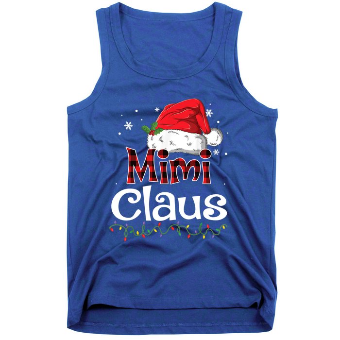 Funny Santa Mimi Claus Christmas Family Funny Gift Tank Top