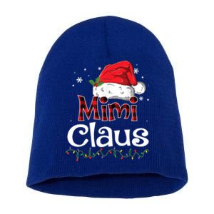 Funny Santa Mimi Claus Christmas Family Funny Gift Short Acrylic Beanie