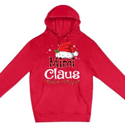 Funny Santa Mimi Claus Christmas Family Funny Gift Premium Pullover Hoodie