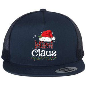 Funny Santa Mimi Claus Christmas Family Funny Gift Flat Bill Trucker Hat