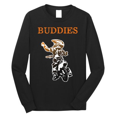 Father Son Matching Riding Buddies Dirt Bike Dad Motocross Long Sleeve Shirt