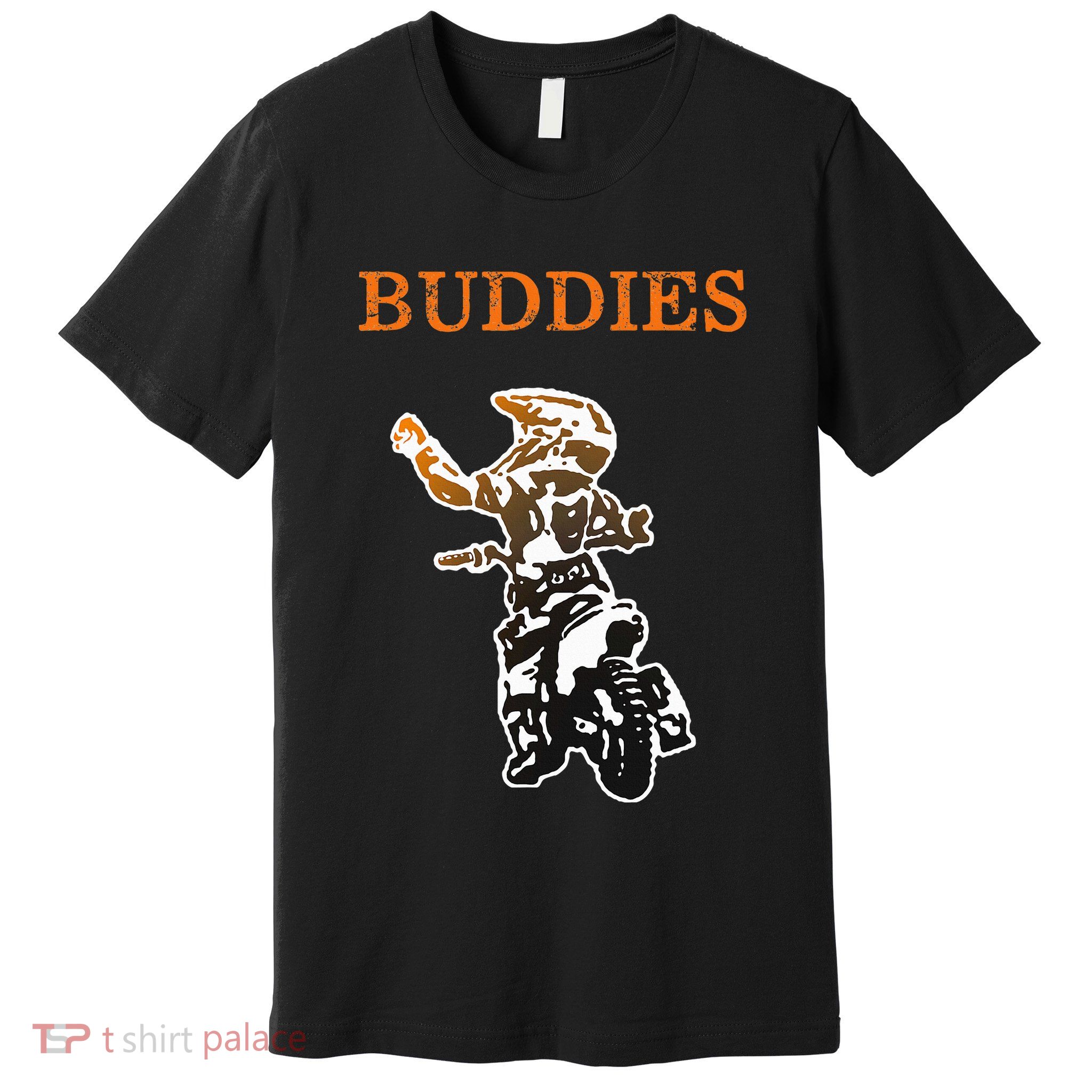 Father Son Matching Riding Buddies Dirt Bike Dad Motocross Premium T-Shirt