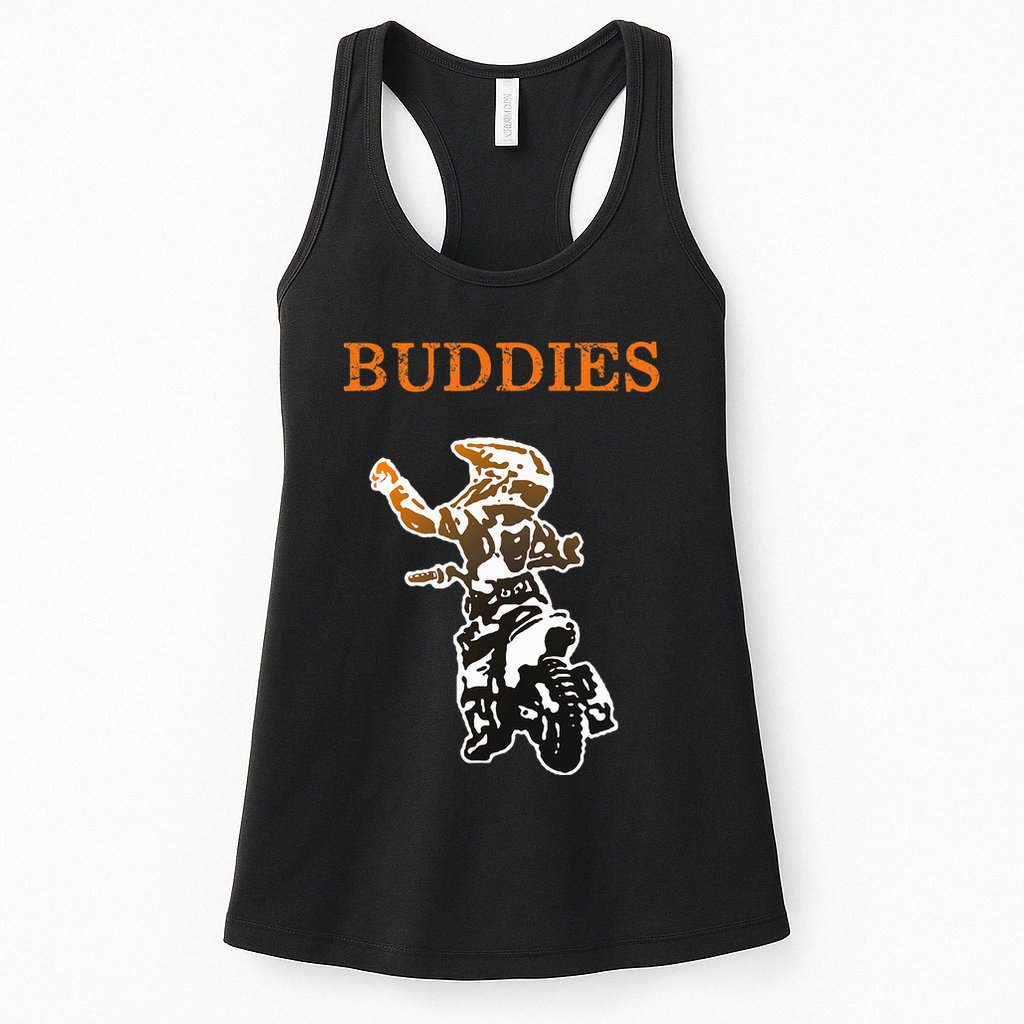 Father Son Matching Riding Buddies Dirt Bike Dad Motocross Womens Tank Top