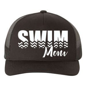 Funny Swim Mom Yupoong Adult 5-Panel Trucker Hat